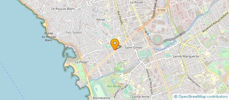 localisation de l'entreprise SOCIETE EUROPEENNE ATHENA à MARSEILLE