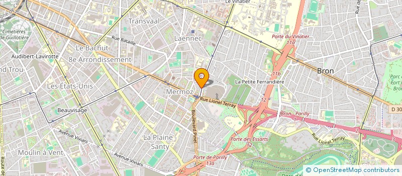 localisation de l'entreprise SOCIETE EUROPEENNE BIOMEDICAL DIFFUSION à LYON