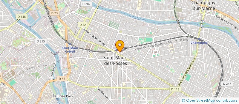 localisation de l'entreprise SOCIETE EUROPEENNE D'ELEVATEURS à SAINT-MAUR-DES-FOSSES