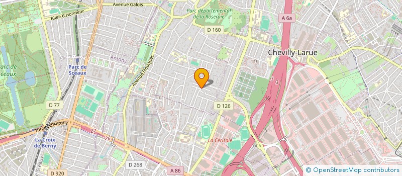 localisation de l'entreprise SOCIETE EUROPEENNE D'INVESTISSEMENTS ET DE PARTICIPATIONS à L'HAY-LES-ROSES