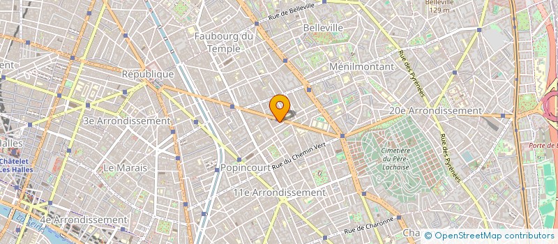 localisation de l'entreprise SOCIETE EUROPEENNE DE CABLAGE à PARIS
