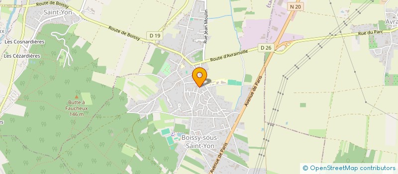 localisation de l'entreprise SOCIETE EUROPEENNE DE DIFFUSION à BOISSY-SOUS-SAINT-YON