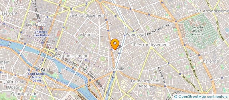 localisation de l'entreprise SOCIETE EUROPEENNE DE DISTRIBUTION à PARIS