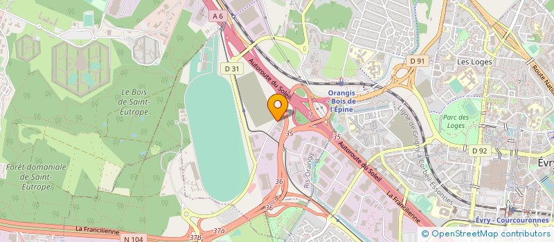 localisation de l'entreprise SOCIETE EUROPEENNE DE DISTRIBUTION ALIMENTAIRE SEDIS ALIMENTAIRE à RIS-ORANGIS