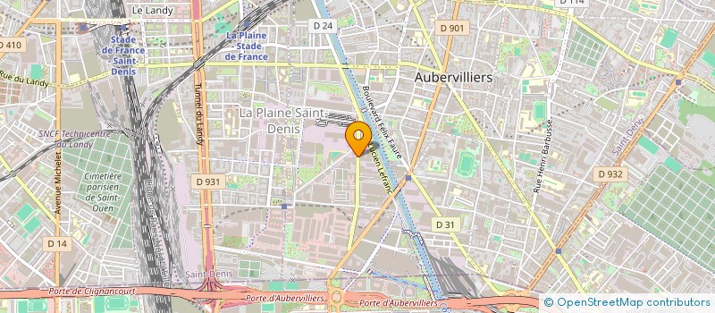 localisation de l'entreprise SOCIETE EUROPEENNE DE DISTRIBUTION D'ARTICLES  AUBERVILLIERS