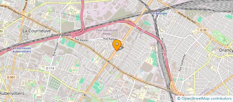 localisation de l'entreprise SOCIETE EUROPEENNE DE DISTRIBUTION ET ASSAINISSEMENT à LA COURNEUVE