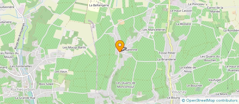 localisation de l'entreprise SOCIETE EUROPEENNE DE FONDERIE à VOUVRAY