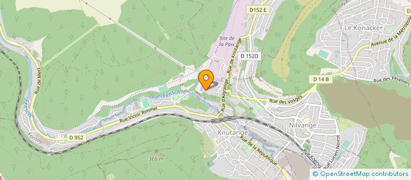 localisation de l'entreprise SOCIETE EUROPEENNE DE GENIE CIVIL à NILVANGE
