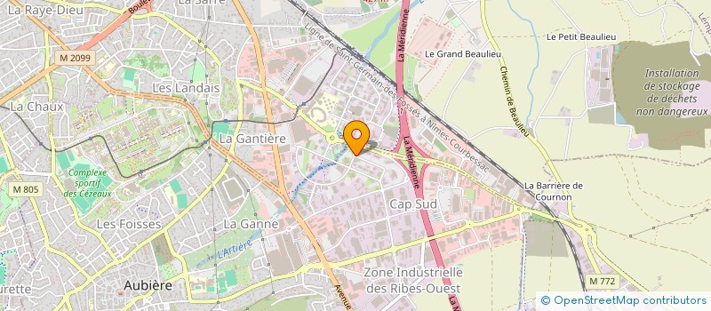 localisation de l'entreprise SOCIETE EUROPEENNE DE GESTION D'ADMINISTRATION ET DE PARTICIPATION à AUBIERE