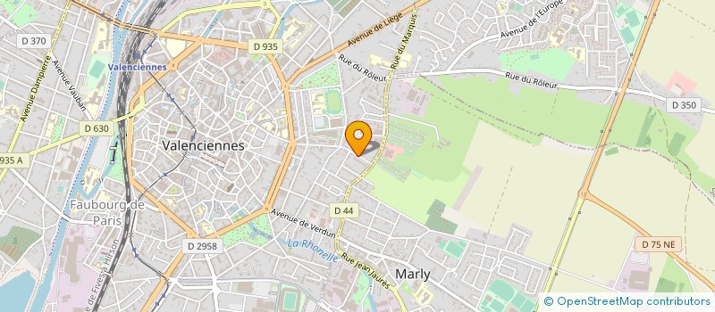 localisation de l'entreprise SOCIETE EUROPEENNE DE GESTION EN AUTOMATISMES ET LIGNES INFORMATIQUES à VALENCIENNES