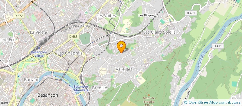 localisation de l'entreprise SOCIETE EUROPEENNE DE GROS OEUVRE à BESANCON