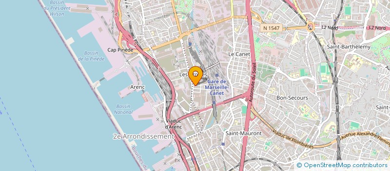 localisation de l'entreprise SOCIETE EUROPEENNE DE MANUTENTION à MARSEILLE