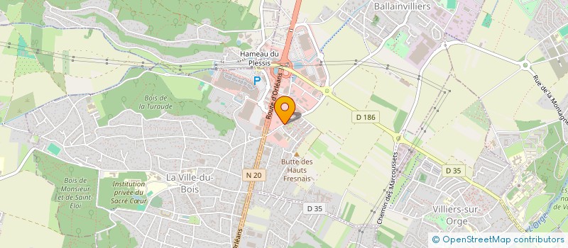 localisation de l'entreprise SOCIETE EUROPEENNE DE NEGOCE à BALLAINVILLIERS