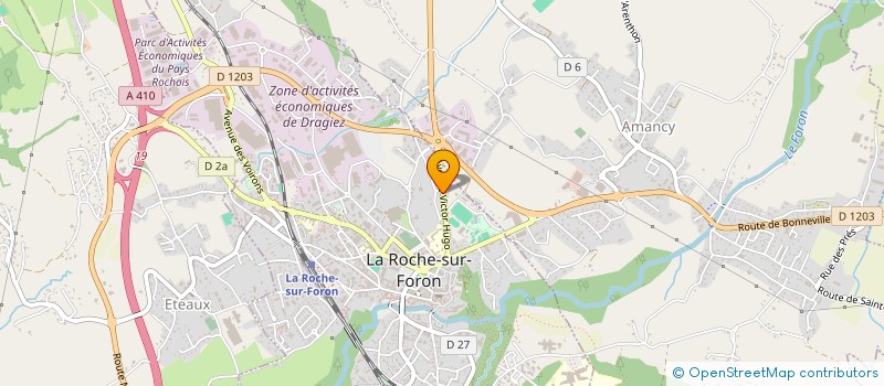 localisation de l'entreprise SOCIETE EUROPEENNE DE PARTICIPATION à LA ROCHE-SUR-FORON