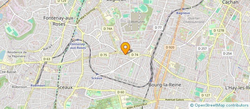 localisation de l'entreprise SOCIETE EUROPEENNE DE RENOVATION à SCEAUX