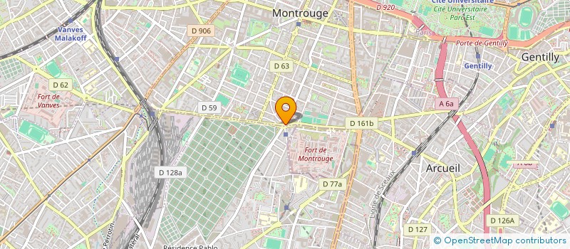 localisation de l'entreprise SOCIETE EUROPEENNE DE RESEAUX à MONTROUGE