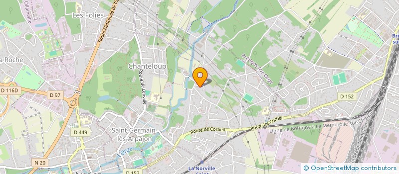 localisation de l'entreprise SOCIETE EUROPEENNE DE REVETEMENTS TECHNIQUES à SAINT-GERMAIN-LES-ARPAJON