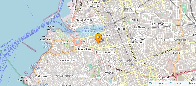 localisation de l'entreprise SOCIETE EUROPEENNE DE SERVICES à MARSEILLE