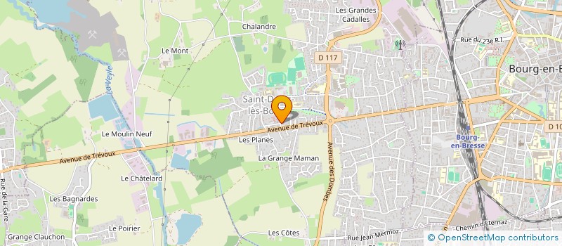 localisation de l'entreprise SOCIETE EUROPEENNE DE SERVICES ET D ASSISTANCE MEDICALE  SAINT-DENIS-LES-BOURG