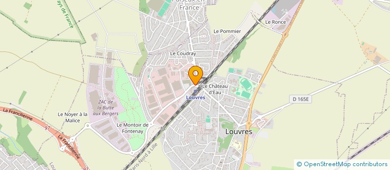 localisation de l'entreprise SOCIETE EUROPEENNE DE TRI à LOUVRES