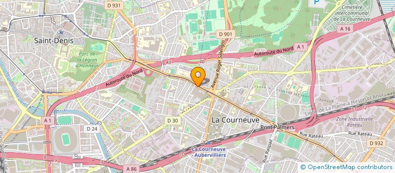localisation de l'entreprise SOCIETE EUROPEENNE DES METAUX à LA COURNEUVE