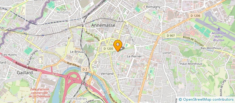 localisation de l'entreprise SOCIETE EUROPEENNE DU BATIMENT  ANNEMASSE