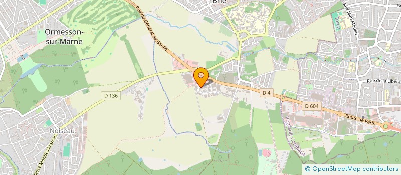 localisation de l'entreprise SOCIETE EUROPEENNE ELECTRICITE GENERALE  LA QUEUE-EN-BRIE