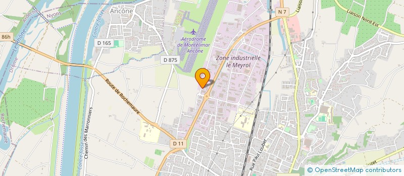 localisation de l'entreprise SOCIETE EUROPEENNE IMPORT EXPORT  MONTELIMAR