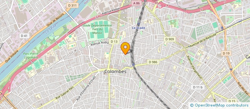 localisation de l'entreprise SOCIETE EUROPENNE DE CONSEIL EN ACHAT ET DISTRIBUTION AGROALIMENTAIRE à COLOMBES