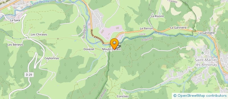 localisation de l'entreprise SOCIETE EUROPENNE DE MARECHALERIE à SAINT-MARCEL-LES-ANNONAY