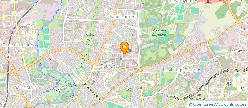 localisation de l'entreprise SOCIETE EV  RENNES