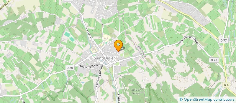 localisation de l'entreprise SOCIETE EVOLUTIVE DE PRODUCTION à SAINT-DIDIER