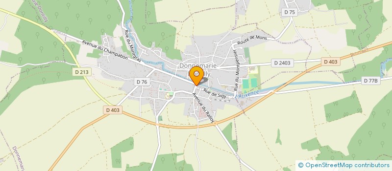 localisation de l'entreprise SOCIETE EXPERTISEAUTOMOBLIE-CAIX à DONNEMARIE-DONTILLY