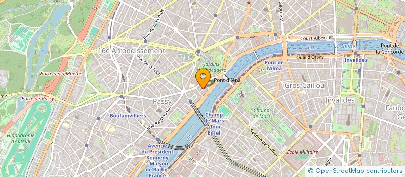 localisation de l'entreprise SOCIETE EXPERTS BOIS  PARIS