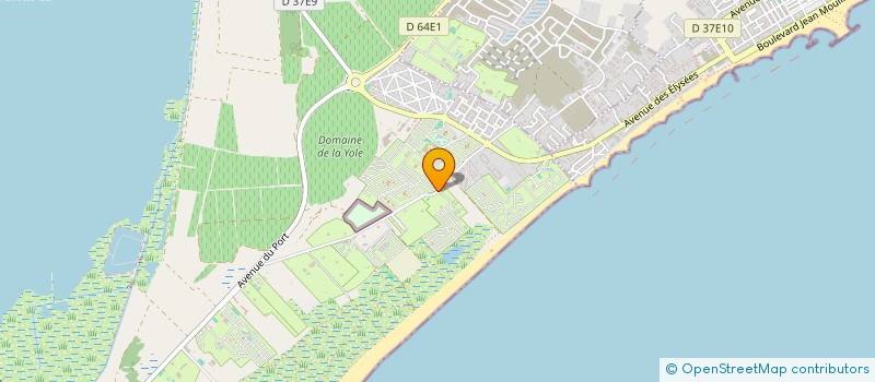 localisation de l'entreprise SOCIETE EXPLOIT CAMPING MARINA à VENDRES