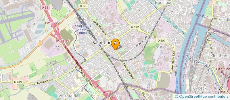 localisation de l'entreprise SOCIETE EXPLOITATION CHEMISERIE ULLMANN à SAINT-LOUIS