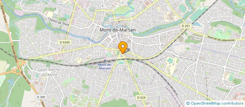 localisation de l'entreprise SOCIETE EXPLOITATION CONFORECO à MONT-DE-MARSAN
