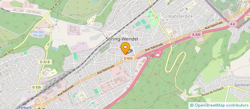 localisation de l'entreprise SOCIETE EXPLOITATION DES ETABLISSEMENTS STEPEC LOUIS  STIRING-WENDEL