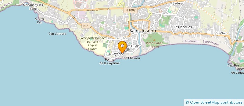 localisation de l'entreprise SOCIETE EXPLOITATION DU BATIMENT à SAINT-JOSEPH