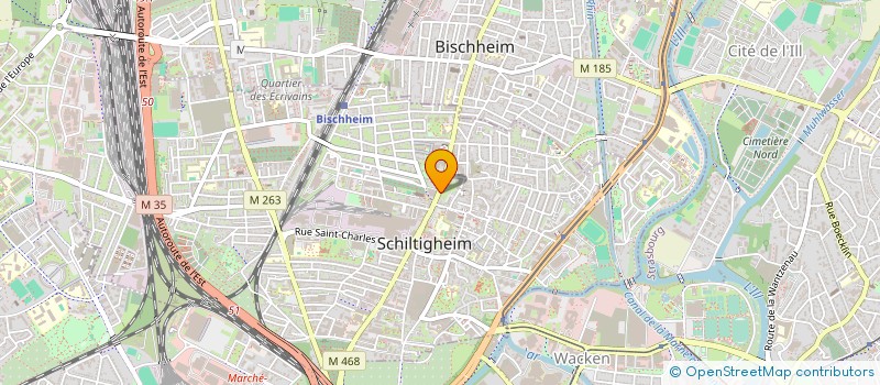 localisation de l'entreprise SOCIETE EXPLOITATION DU GARAGE SCHULER à SCHILTIGHEIM