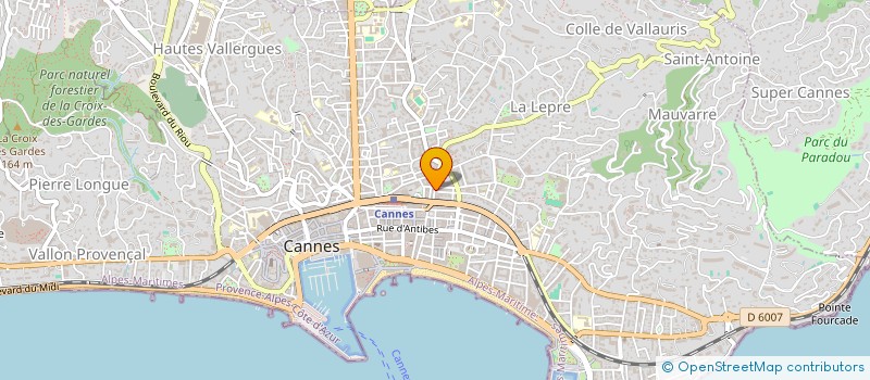 localisation de l'entreprise SOCIETE EXPLOITATION ETS DIANOR à CANNES