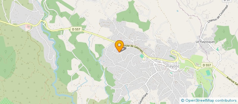 localisation de l'entreprise SOCIETE EXPLOITATION GALLO PERE ET FILS  FLAYOSC