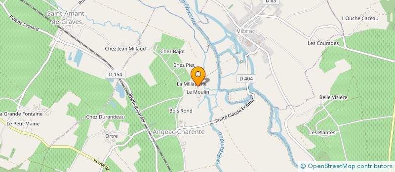 localisation de l'entreprise SOCIETE EXPLOITATION MINOTERIE BRUNET à BASSAC