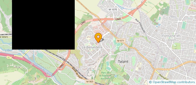 localisation de l'entreprise SOCIETE EXPLOITATION ROIDOT à TALANT