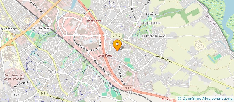 localisation de l'entreprise SOCIETE F ANDRE à LANGUEUX