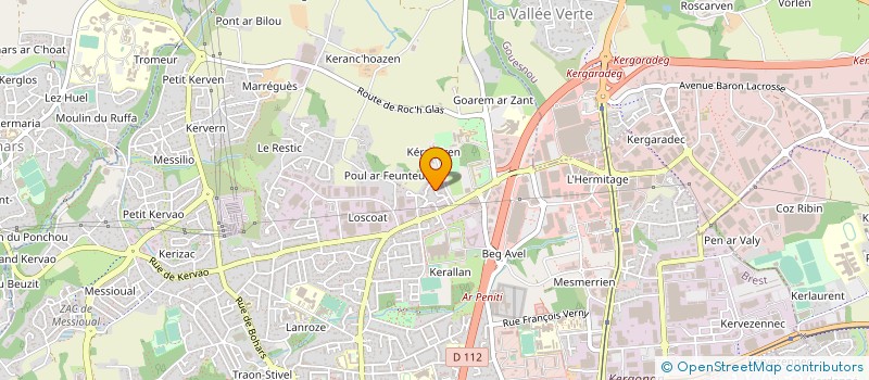 localisation de l'entreprise SOCIETE F.L. à BREST