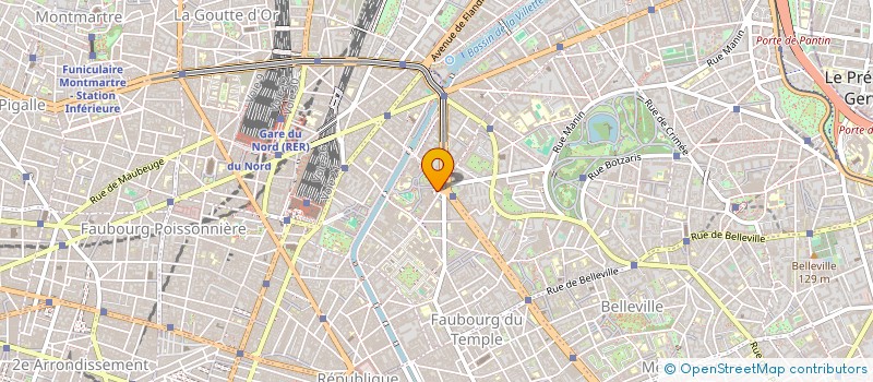 localisation de l'entreprise SOCIETE FABIEN  PARIS