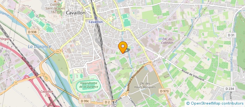 localisation de l'entreprise SOCIETE FABRICATION D'EMBALLAGES LEGERS  CAVAILLON