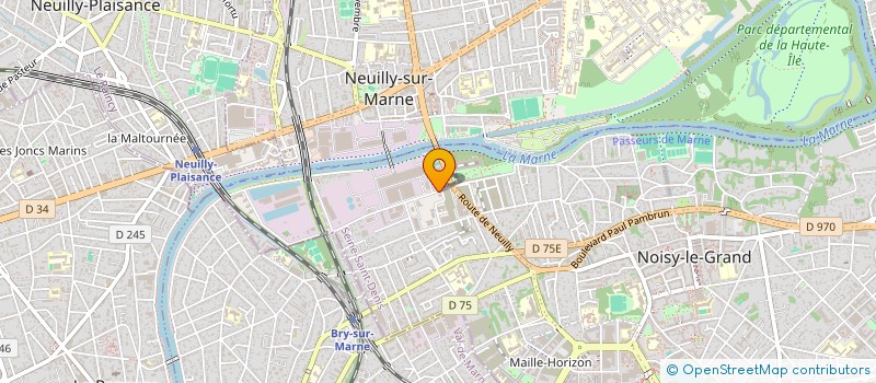 localisation de l'entreprise SOCIETE FAIRPLAY VOYAGES à NOISY-LE-GRAND