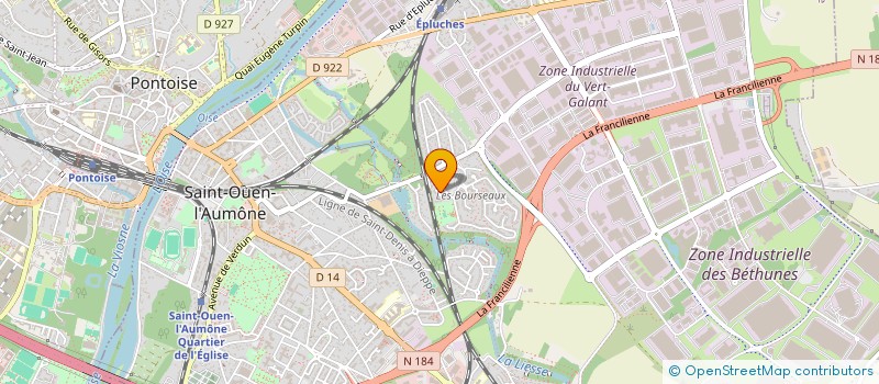 localisation de l'entreprise SOCIETE FALLAINE EXPERTISE MBDA  SAINT-OUEN-L'AUMONE